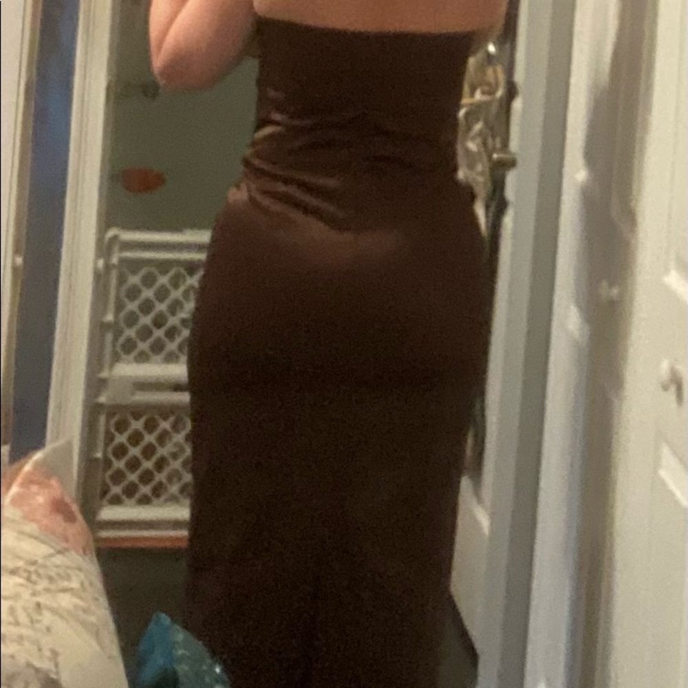 Isaac Mizarahi size 8 strapless dress